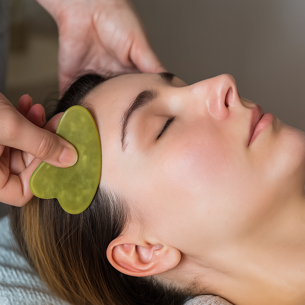 Le Rituel Impérial : Coffret Rouleau Double-Action & Gua Sha Sculptant