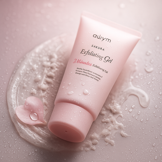 Gel Exfoliant Visage Sakura – Peau Douce & Éclatante